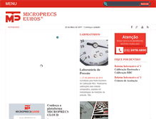 Tablet Screenshot of microprecs.com.br